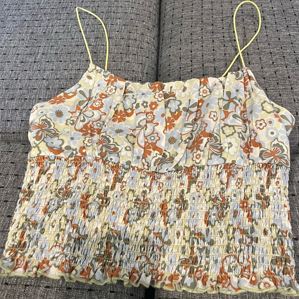 70’s inspired cropped LA hearts tank top from PacSun
